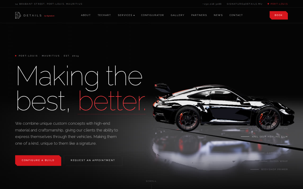The Details by Signature demo